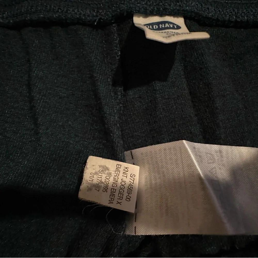 Women’s Size- large- Old Navy turquoise Drawstring sweat Pants - Picture 6 of 10